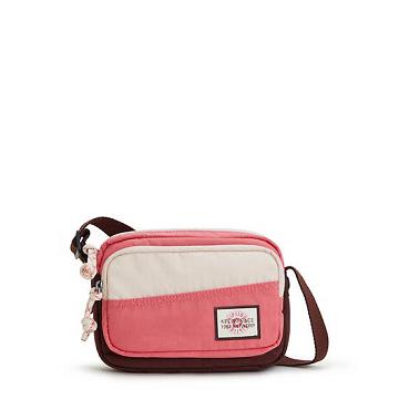 Kipling Sisko Crossbody Bags Valley Duo Pink | AU 1229JP